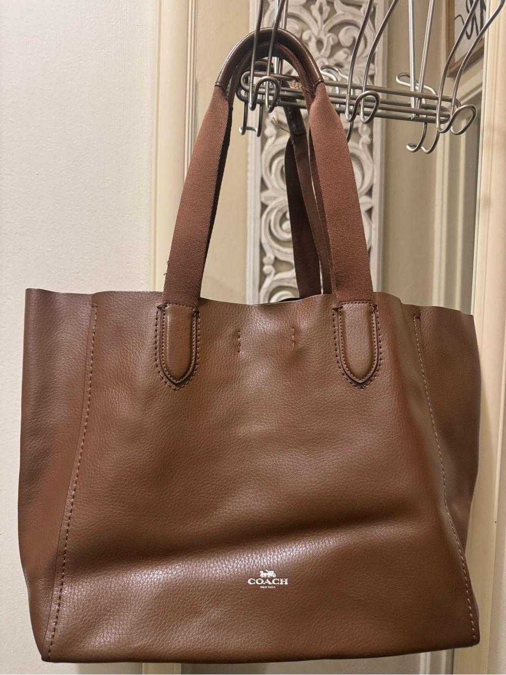 Coach Leather Derby Tote